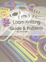 Loom Knitting Guide & Patterns: Perfect for Beginner to Advanced Loom Knitters