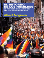 El retorno de los humildes: El proceso de cambio boliviano después de Evo