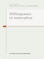 Délinquance et innovation