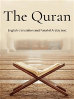 The Quran: English translation and Parallel Arabic text