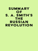 Summary of S. A. Smith's The Russian Revolution