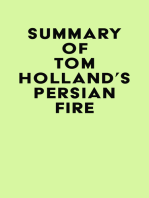 Summary of Tom Holland's Persian Fire