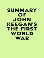 Summary of John Keegan's The First World War