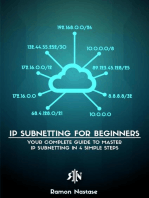 IPv4 Subnetting for Beginners: Your Complete Guide to Master IP Subnetting in 4 Simple Steps: Computer Networking, #1