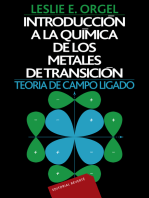 Introducción a la química de los metales de transición