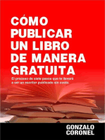 Cómo publicar un libro de manera gratuita