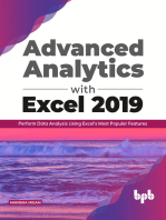 Advanced Analytics with Excel 2019: Perform Data Analysis Using Excel’s Most Popular Features