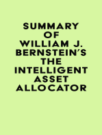 Summary of William J. Bernstein's The Intelligent Asset Allocator