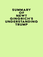 Summary of Newt Gingrich's Understanding Trump