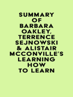 Summary of Barbara Oakley, Terrence Sejnowski & Alistair McConville's Learning How to Learn