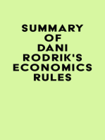 Summary of Dani Rodrik's Economics Rules