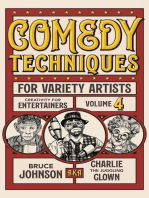 Comedy Techniques for Variety Artists: Creativity for Entertainers