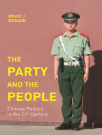 The Party and the People: Chinese Politics in the 21st Century