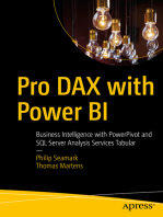 Pro DAX with Power BI: Business Intelligence with PowerPivot and SQL Server Analysis Services Tabular