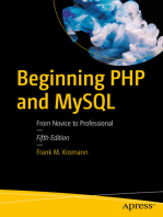 Beginning PHP and MySQL: From Novice to Professional