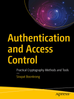 Authentication and Access Control: Practical Cryptography Methods and Tools