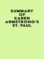 Summary of Karen Armstrong's St. Paul