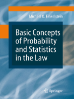 Basic Concepts of Probability and Statistics in the Law