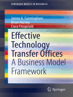 Effective Technology Transfer Offices: A Business Model Framework