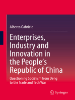 Enterprises, Industry and Innovation in the People's Republic of China: Questioning Socialism from Deng to the Trade and Tech War