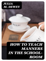 How to Teach Manners in the School-room