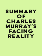 Summary of Charles Murray's Facing Reality