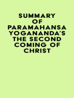 Summary of Paramahansa Yogananda's The Second Coming of Christ