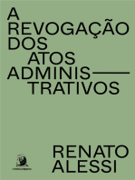 A Revogação dos Atos Administrativos