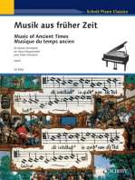 Music of Ancient Times: for Piano (Harpsichord)