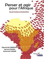 Penser et Agir pour l'Afrique