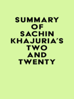 Summary of Sachin Khajuria's Two and Twenty