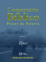 Comentário Bíblico Prazer da Palavra, fascículo 17 — Ester: Ester