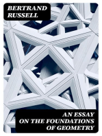 An essay on the foundations of geometry