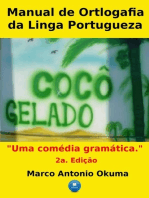 Manual De Ortlogafia Da Linga Portugueza