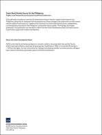 Green Bond Market Survey for the Philippines: Insights on the Perspectives of Institutional Investors and Underwriters