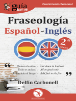 GuíaBurros: Fraseología Español-Inglés