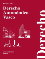 Derecho Autonómico Vasco