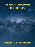 Os Atos Criativos de Deus