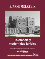 Tolerancia y modernidad jurídica: Serie Teoría Jurídica y Filosofía del Derecho n.º 100