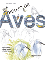 Dibujo de aves: Para aprender a dibujar bocetos e ilustrar las aves