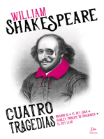 William Shakespeare. Cuatro tragedias: Ricardo III, El Rey Juan, Hamlet, El rey Lear