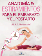 Anatomía & estiramientos para el embarazo y el posparto (Color): Más de 25 vídeos tutoriales