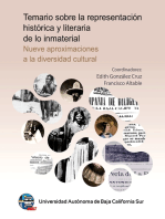 Temario sobre la representación histórica y literaria de lo inmaterial: Nueve aproximaciones a la diversidad cultural