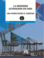 La inversión extranjera en Cuba: Una visión desde el Derecho