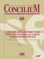 Capacidades diferentes: por una Iglesia a la que todos pertenecen: Concilium 388