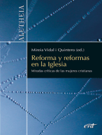 Reforma y reformas en la Iglesia: Miradas críticas de las mujeres cristianas