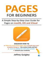 Pages for Beginners: A Simple Step-by-Step User Guide for Pages on macOS, iOS and iCloud