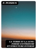 La terre et la lune: forme extérieure et structure interne