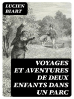 Voyages et aventures de deux enfants dans un parc