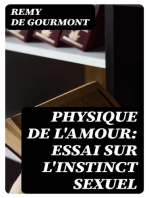 Physique de l'Amour: Essai sur l'instinct sexuel